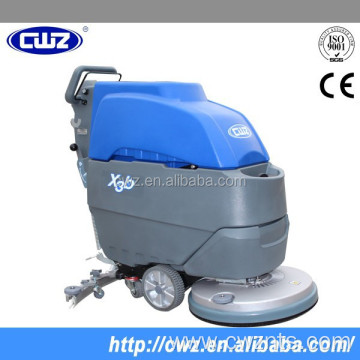 Large stock cable manual ground cleaning machine, floor scrubber